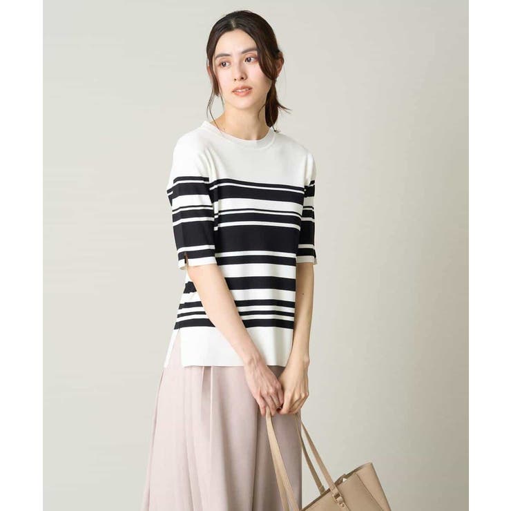 【洗える/UVカット】クルーネックニット | a.v.v【WOMEN】 | 詳細画像26 