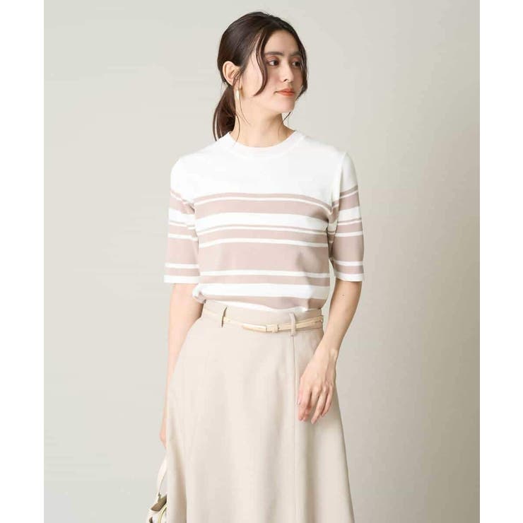 【洗える/UVカット】クルーネックニット | a.v.v【WOMEN】 | 詳細画像31 