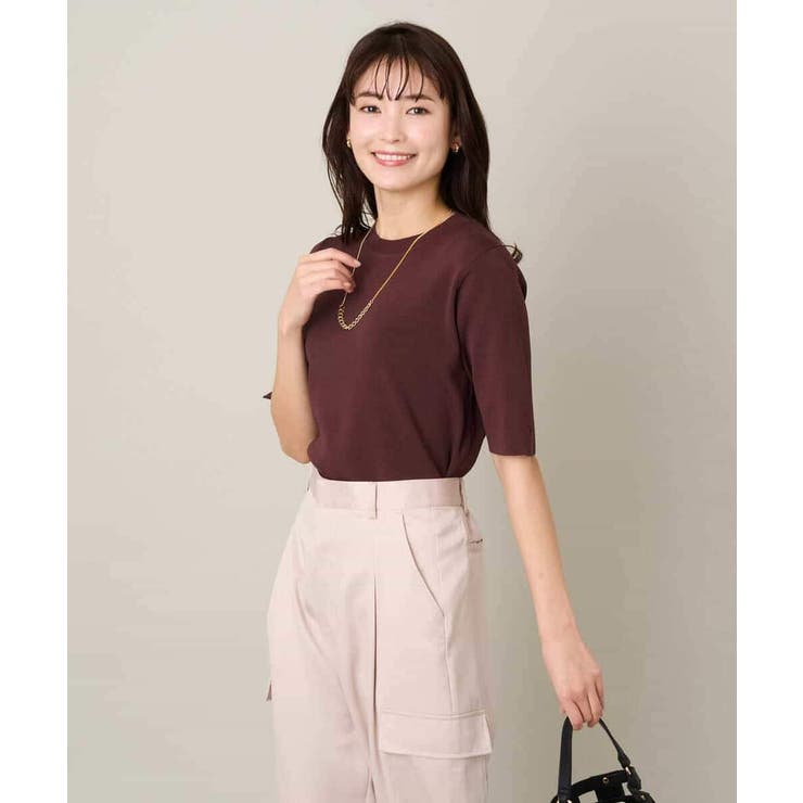 【洗える/UVカット】クルーネックニット | a.v.v【WOMEN】 | 詳細画像37 