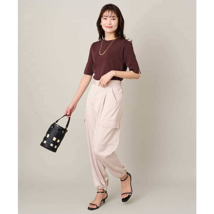 【洗える/UVカット】クルーネックニット | a.v.v【WOMEN】 | 詳細画像38 