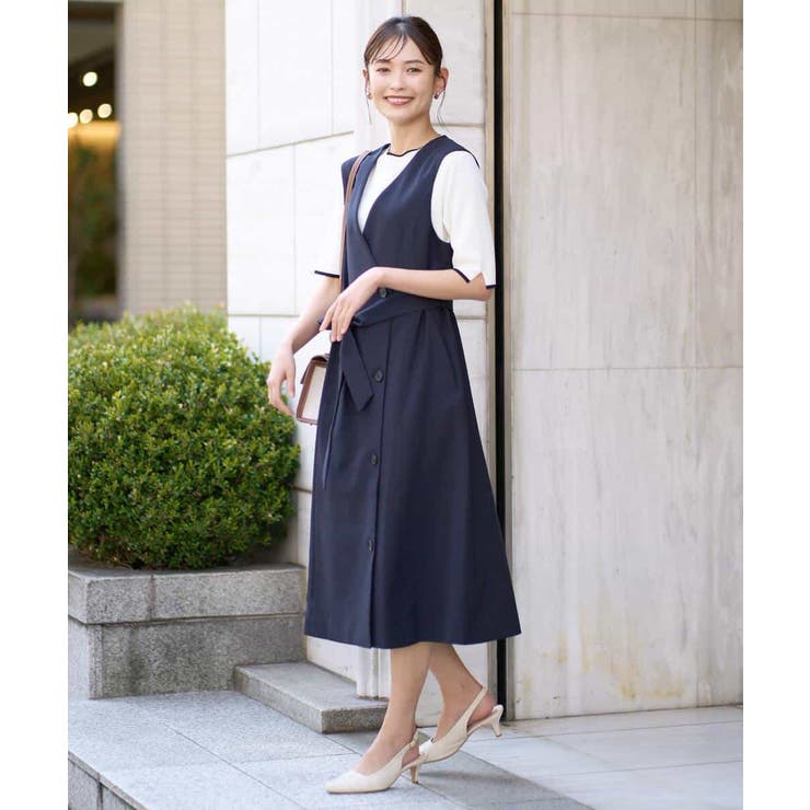 【洗える/UVカット】クルーネックニット | a.v.v【WOMEN】 | 詳細画像46 