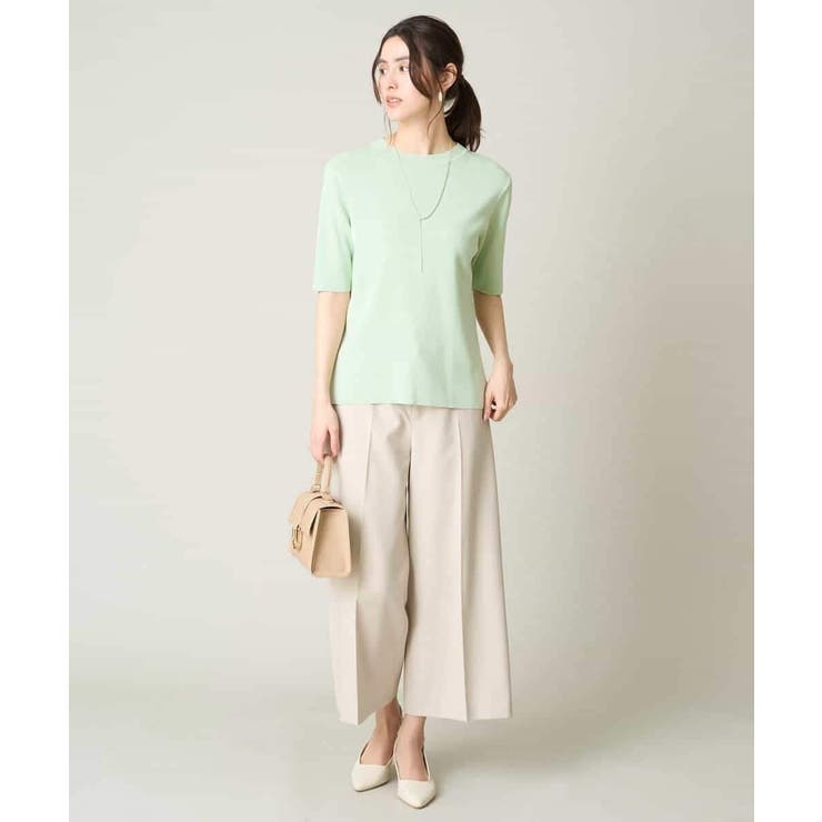 【洗える/UVカット】クルーネックニット | a.v.v【WOMEN】 | 詳細画像5 