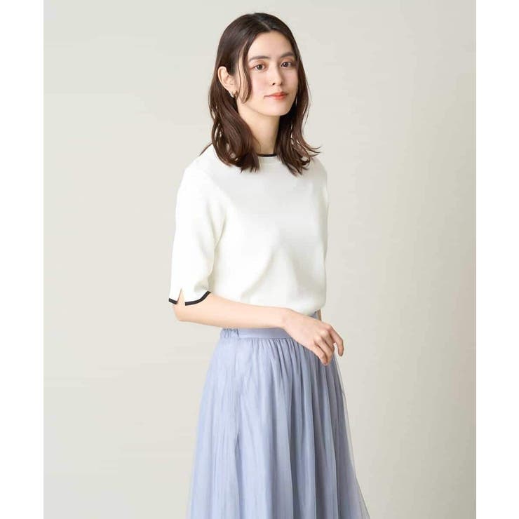 【洗える/UVカット】クルーネックニット | a.v.v【WOMEN】 | 詳細画像50 