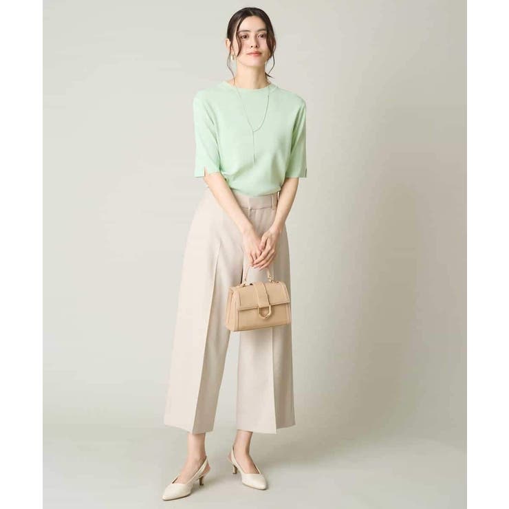 【洗える/UVカット】クルーネックニット | a.v.v【WOMEN】 | 詳細画像6 