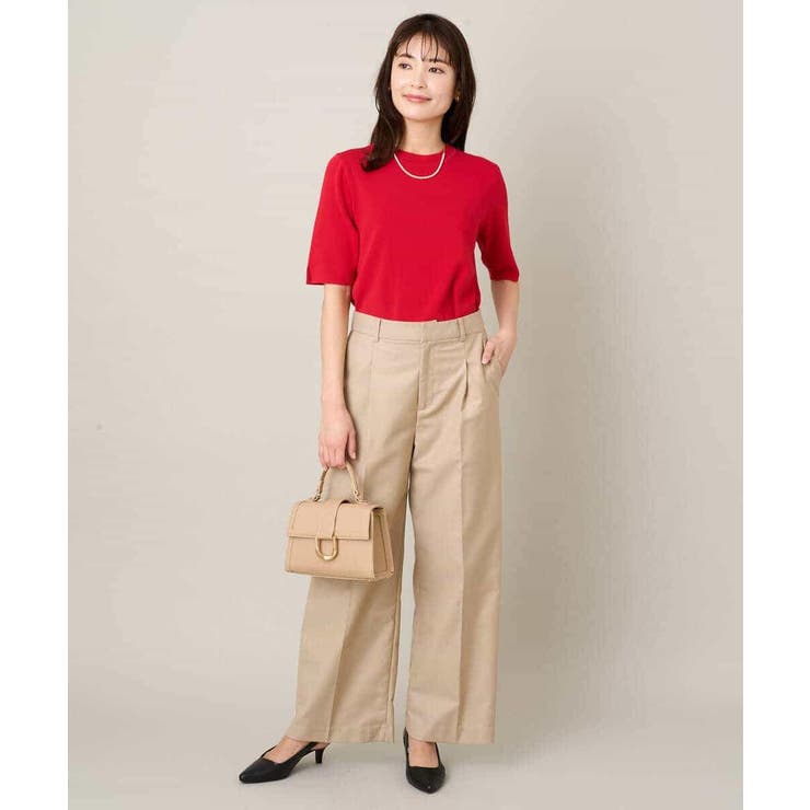 【洗える/UVカット】クルーネックニット | a.v.v【WOMEN】 | 詳細画像80 