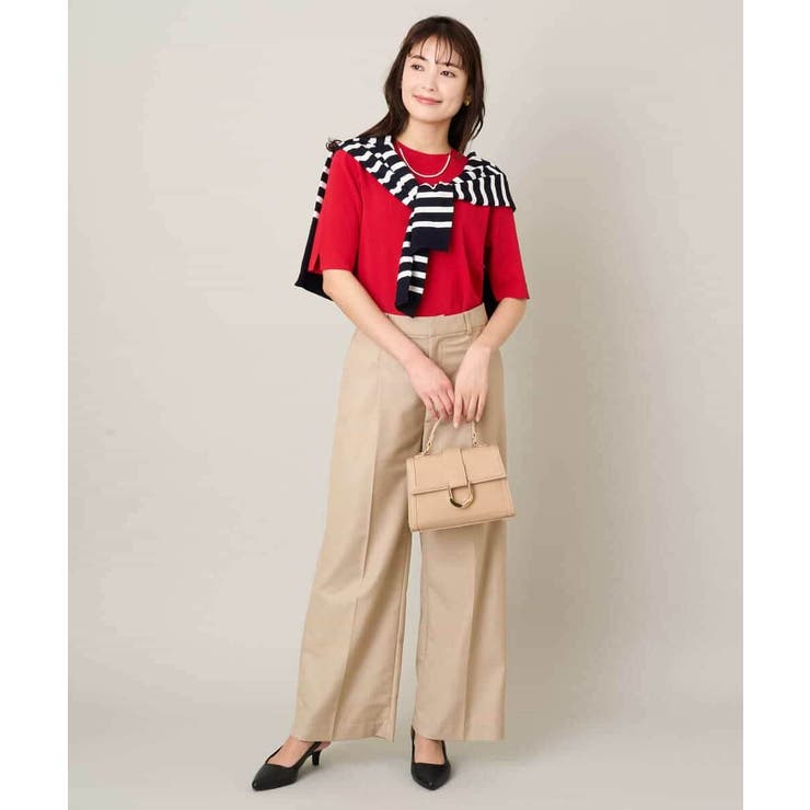 【洗える/UVカット】クルーネックニット | a.v.v【WOMEN】 | 詳細画像82 