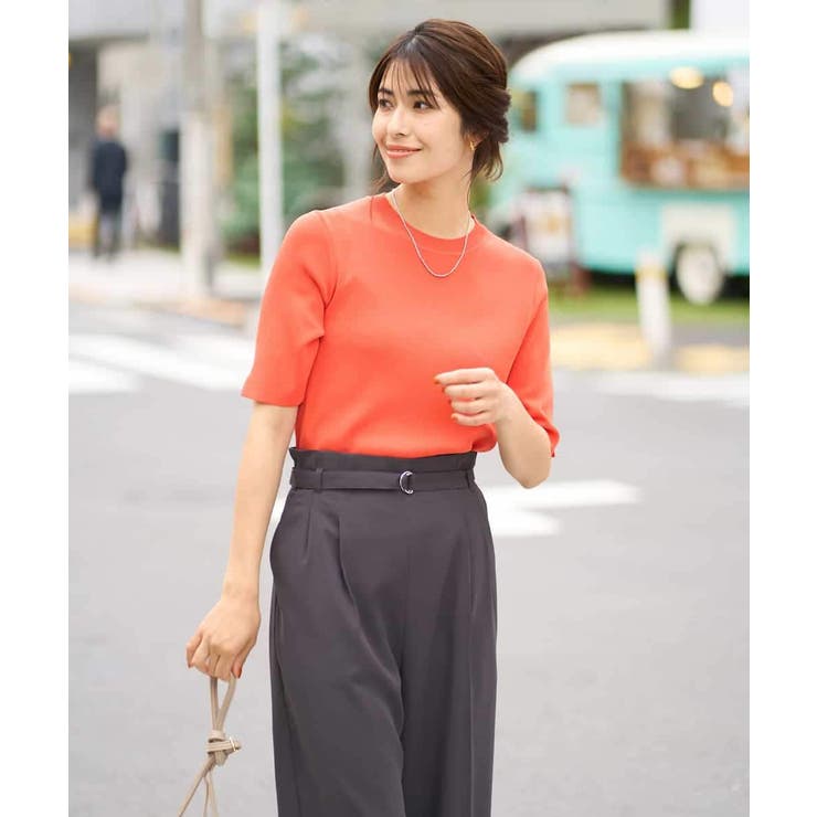 【洗える/UVカット】クルーネックニット | a.v.v【WOMEN】 | 詳細画像90 