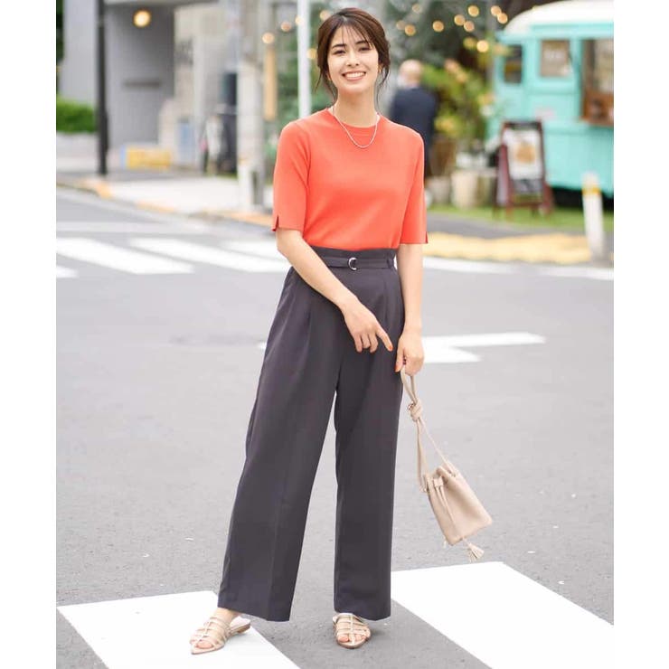 【洗える/UVカット】クルーネックニット | a.v.v【WOMEN】 | 詳細画像92 