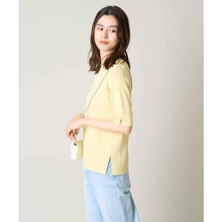 【洗える/UVカット】クルーネックニット | a.v.v【WOMEN】 | 詳細画像95 