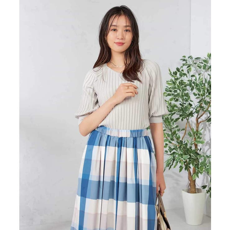 プリーツライクニット | a.v.v【WOMEN】 | 詳細画像8 