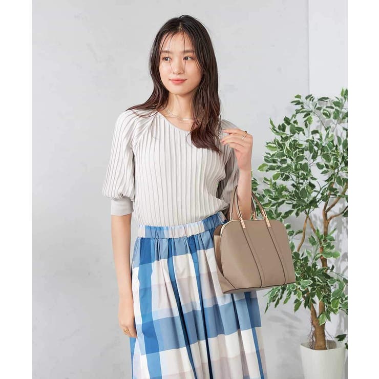 プリーツライクニット | a.v.v【WOMEN】 | 詳細画像9 