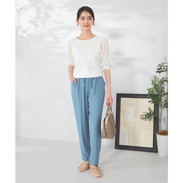 【接触冷感】プリーツスリーブサマーニット | a.v.v【WOMEN】 | 詳細画像25 