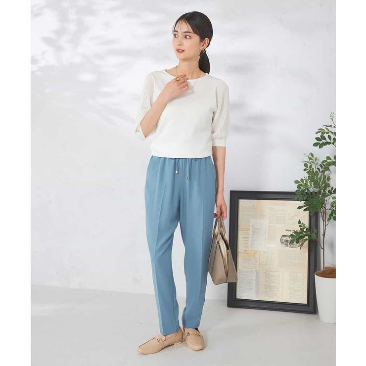 【接触冷感】プリーツスリーブサマーニット | a.v.v【WOMEN】 | 詳細画像27 