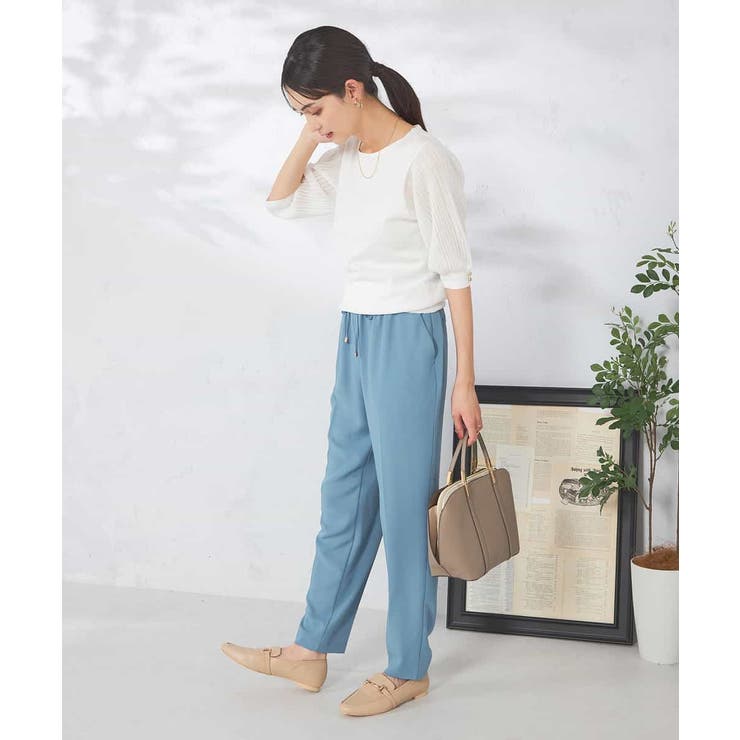 【接触冷感】プリーツスリーブサマーニット | a.v.v【WOMEN】 | 詳細画像28 