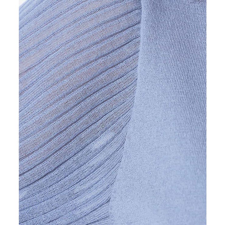 【接触冷感】プリーツスリーブサマーニット | a.v.v【WOMEN】 | 詳細画像9 