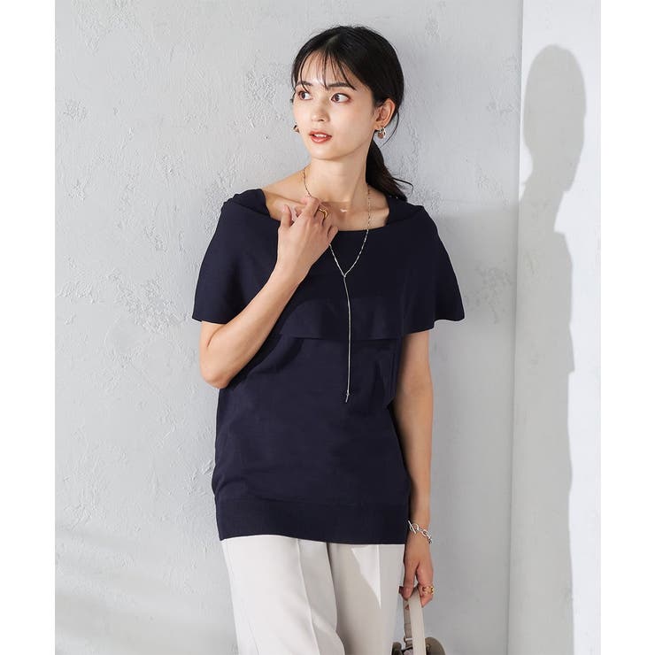 オフショルニット | a.v.v【WOMEN】 | 詳細画像2 