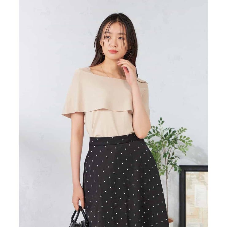 グレージュ | オフショルニット | a.v.v【WOMEN】