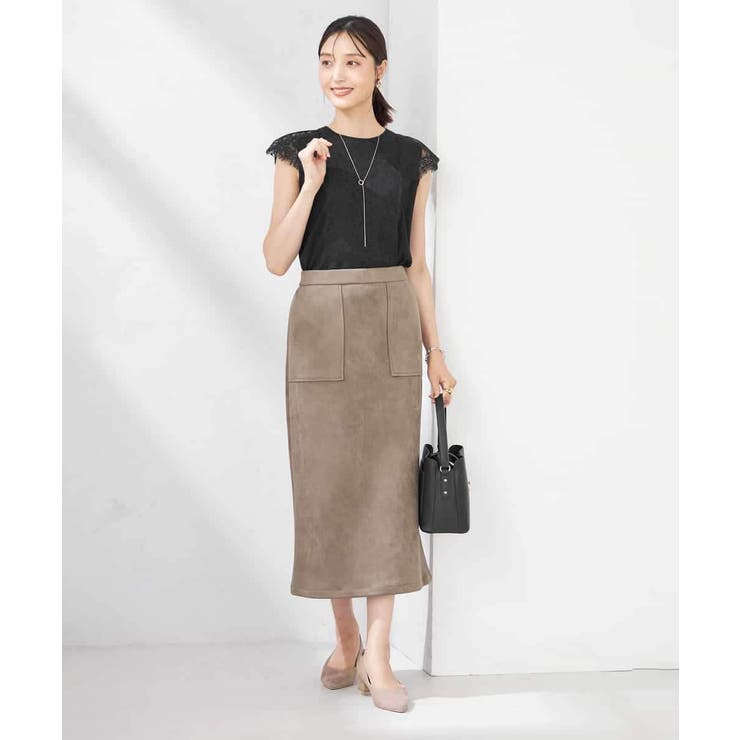 レーストリムフレンチスリーブサマーニット | a.v.v【WOMEN】 | 詳細画像20 