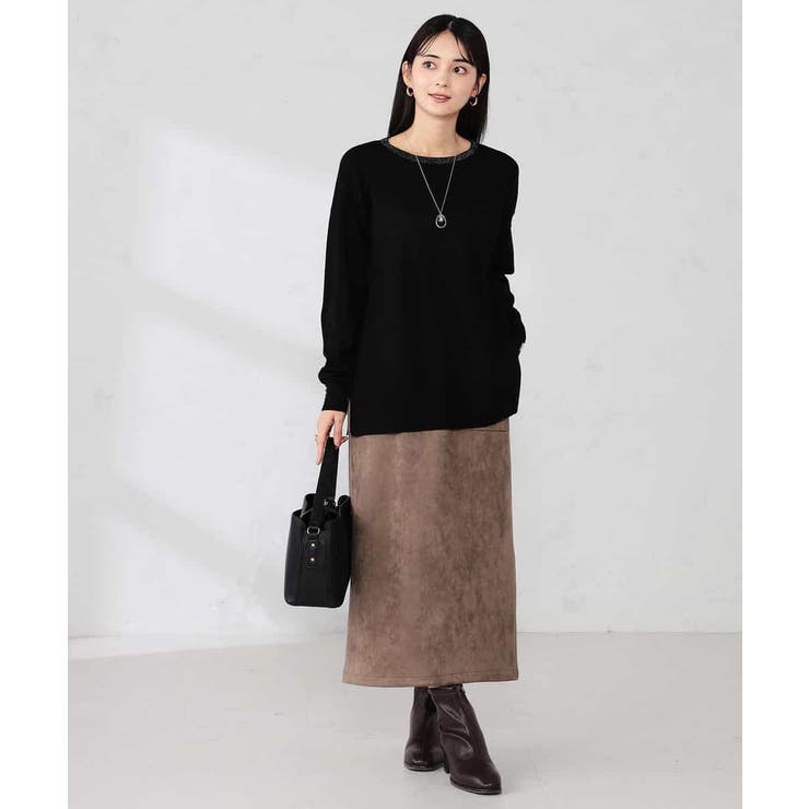 袖パール付きチュニックニット | a.v.v【WOMEN】 | 詳細画像11 