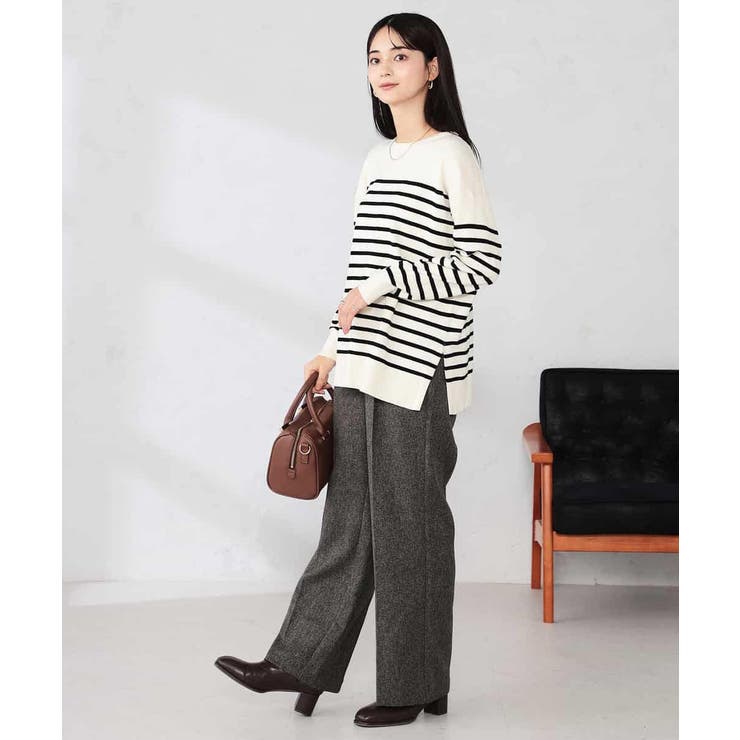 袖パール付きチュニックニット | a.v.v【WOMEN】 | 詳細画像20 