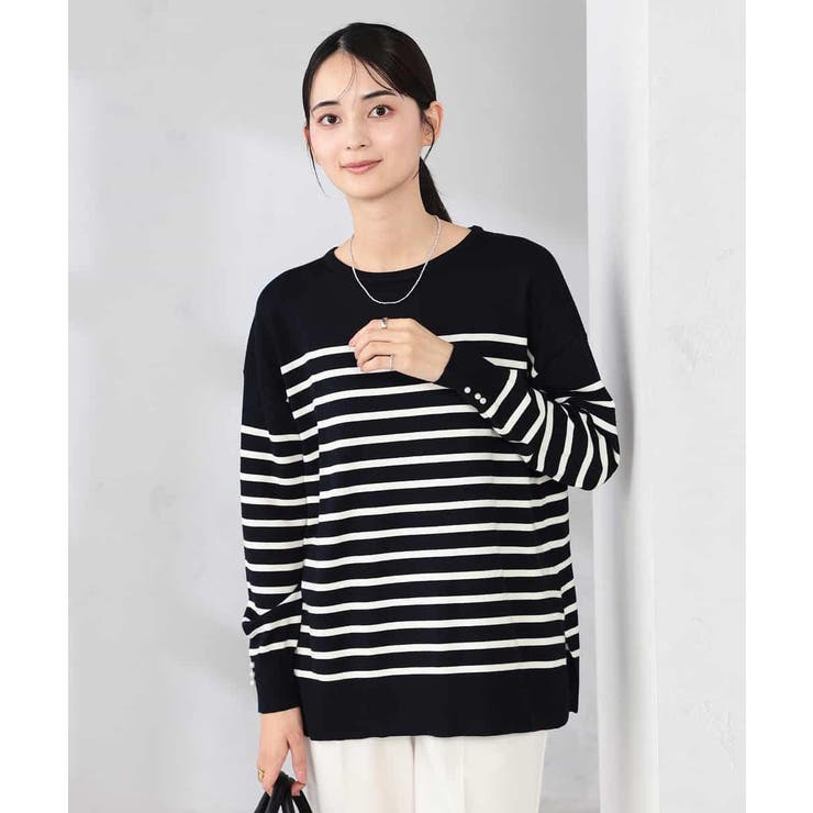 袖パール付きチュニックニット | a.v.v【WOMEN】 | 詳細画像23 