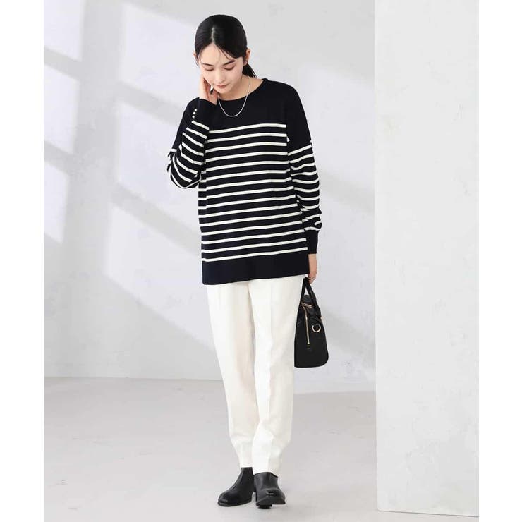 袖パール付きチュニックニット | a.v.v【WOMEN】 | 詳細画像27 