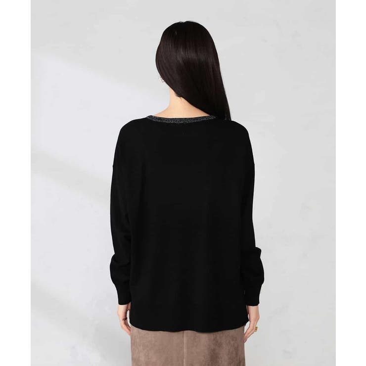 袖パール付きチュニックニット | a.v.v【WOMEN】 | 詳細画像31 