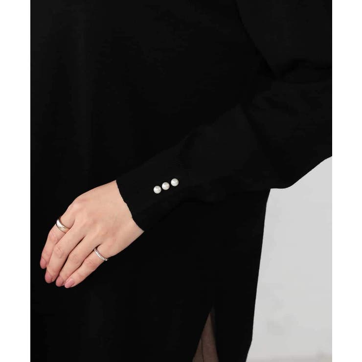 袖パール付きチュニックニット | a.v.v【WOMEN】 | 詳細画像33 