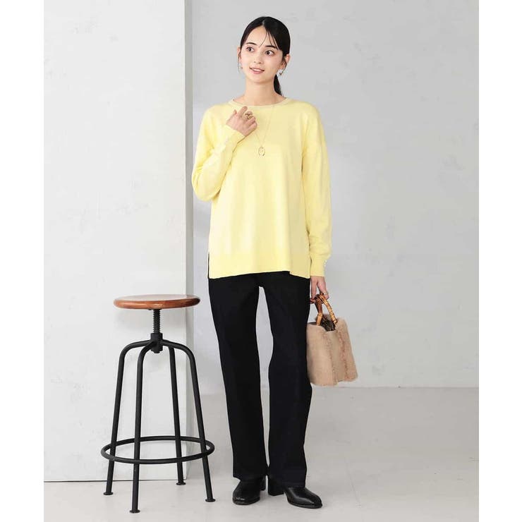 袖パール付きチュニックニット | a.v.v【WOMEN】 | 詳細画像5 