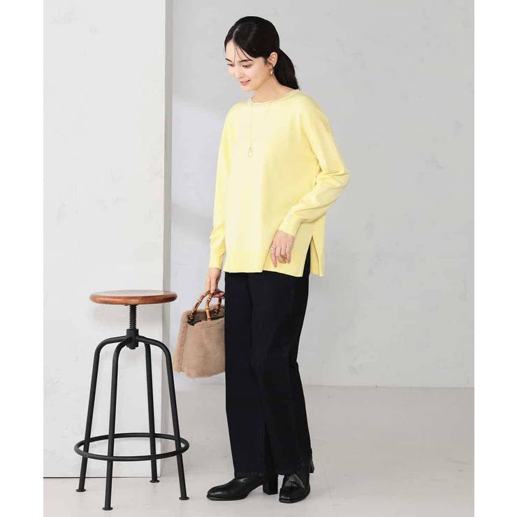 袖パール付きチュニックニット | a.v.v【WOMEN】 | 詳細画像6 