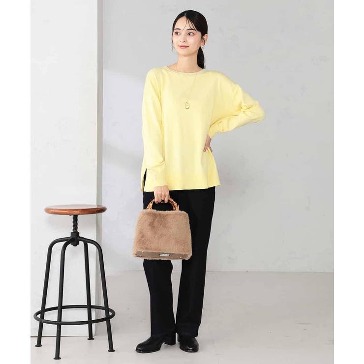 袖パール付きチュニックニット | a.v.v【WOMEN】 | 詳細画像7 