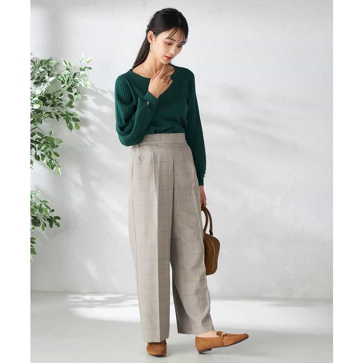 プリーツスリーブニット | a.v.v【WOMEN】 | 詳細画像25 