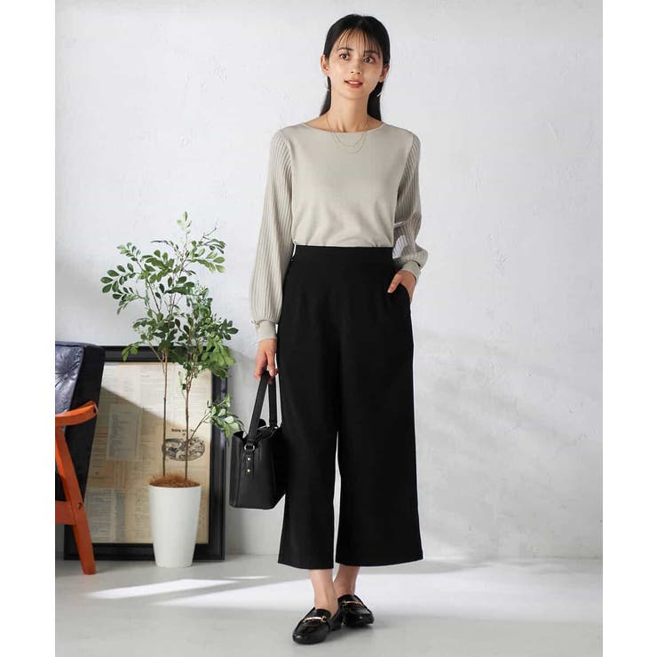 プリーツスリーブニット | a.v.v【WOMEN】 | 詳細画像32 