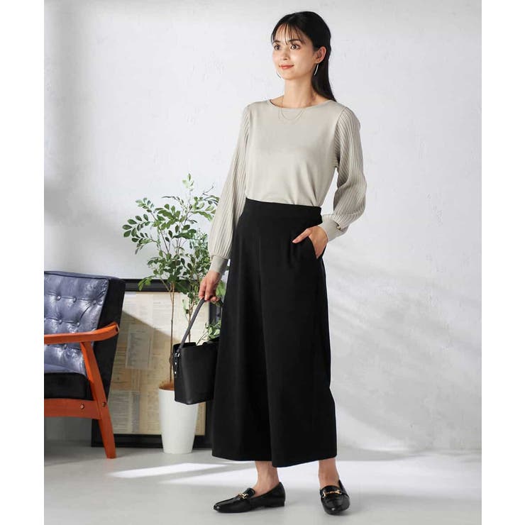 プリーツスリーブニット | a.v.v【WOMEN】 | 詳細画像33 