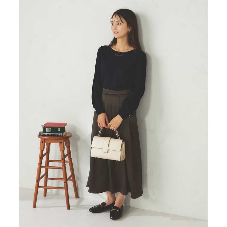 プリーツスリーブニット | a.v.v【WOMEN】 | 詳細画像7 