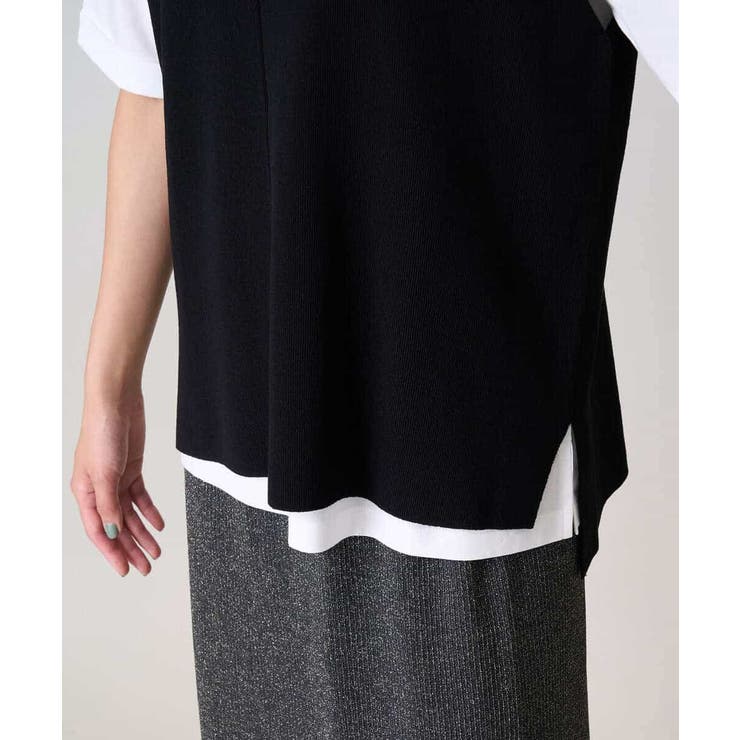 サイドスリットVネックニット | a.v.v【WOMEN】 | 詳細画像25 