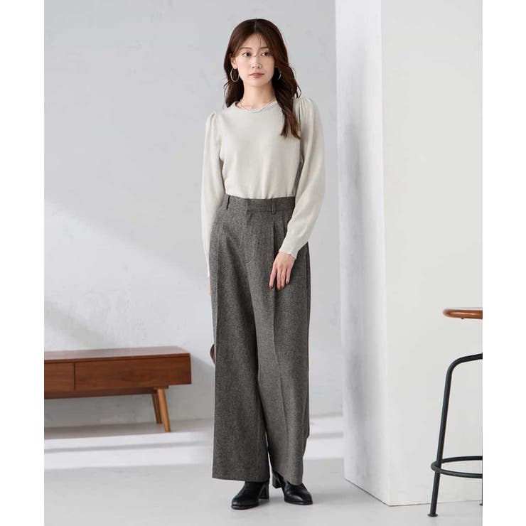 プリーツスリーブニット | a.v.v【WOMEN】 | 詳細画像43 