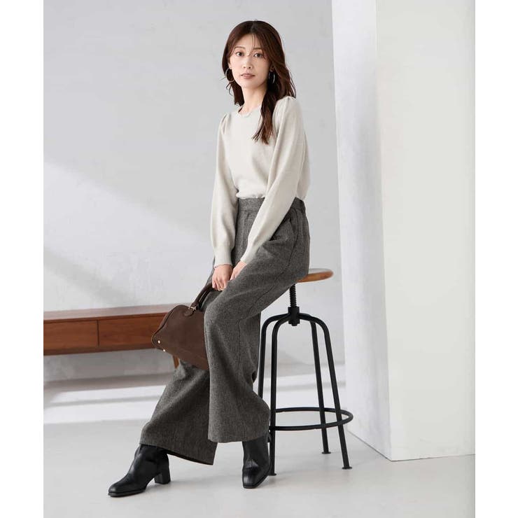 プリーツスリーブニット | a.v.v【WOMEN】 | 詳細画像47 