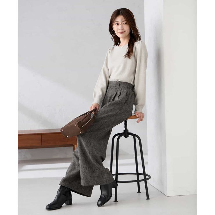 プリーツスリーブニット | a.v.v【WOMEN】 | 詳細画像48 