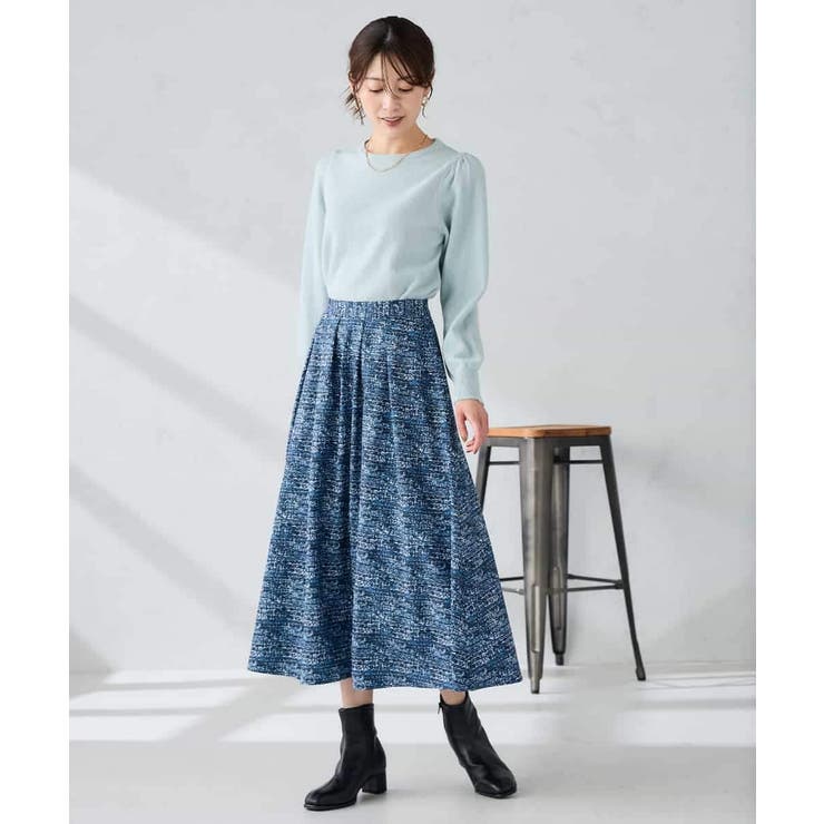 スパンコール混クルーネックニット | a.v.v【WOMEN】 | 詳細画像10 