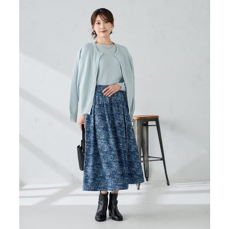 スパンコール混クルーネックニット | a.v.v【WOMEN】 | 詳細画像13 