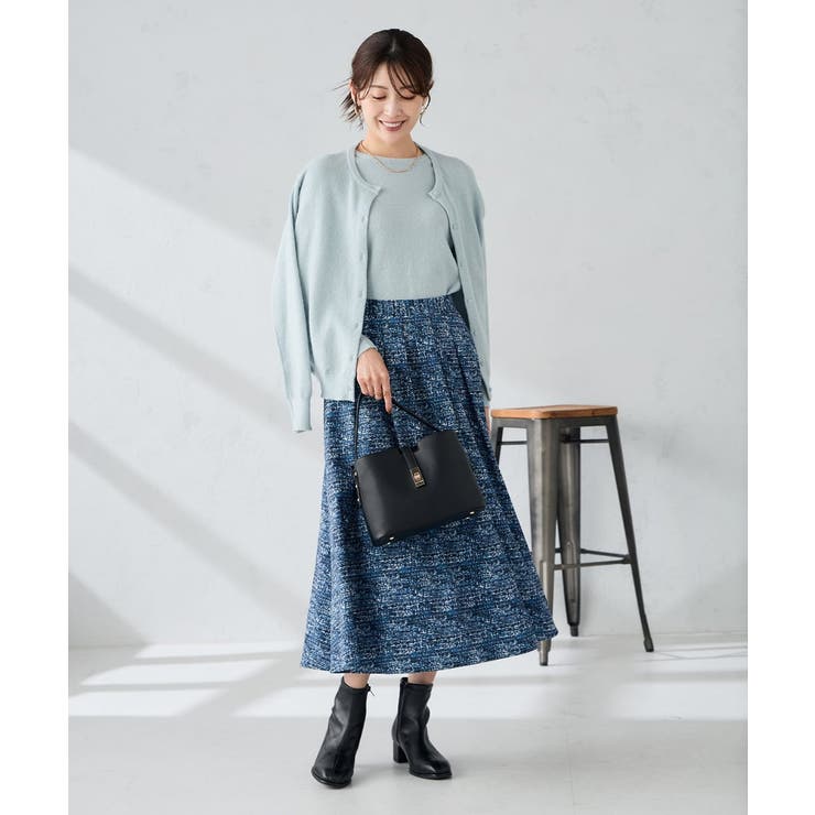 スパンコール混クルーネックニット | a.v.v【WOMEN】 | 詳細画像15 