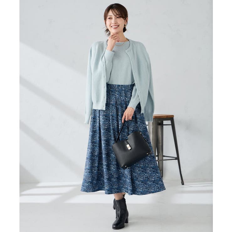 スパンコール混クルーネックニット | a.v.v【WOMEN】 | 詳細画像16 