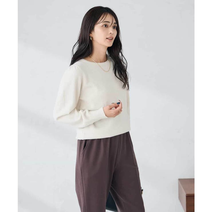 スパンコール混クルーネックニット | a.v.v【WOMEN】 | 詳細画像17 