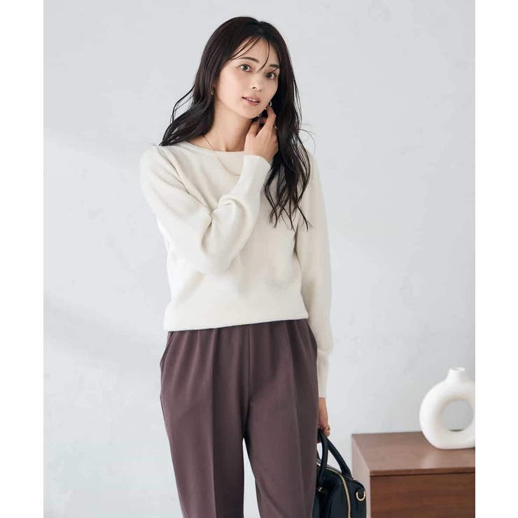 スパンコール混クルーネックニット | a.v.v【WOMEN】 | 詳細画像18 