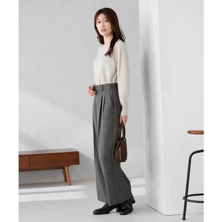 スパンコール混クルーネックニット | a.v.v【WOMEN】 | 詳細画像33 