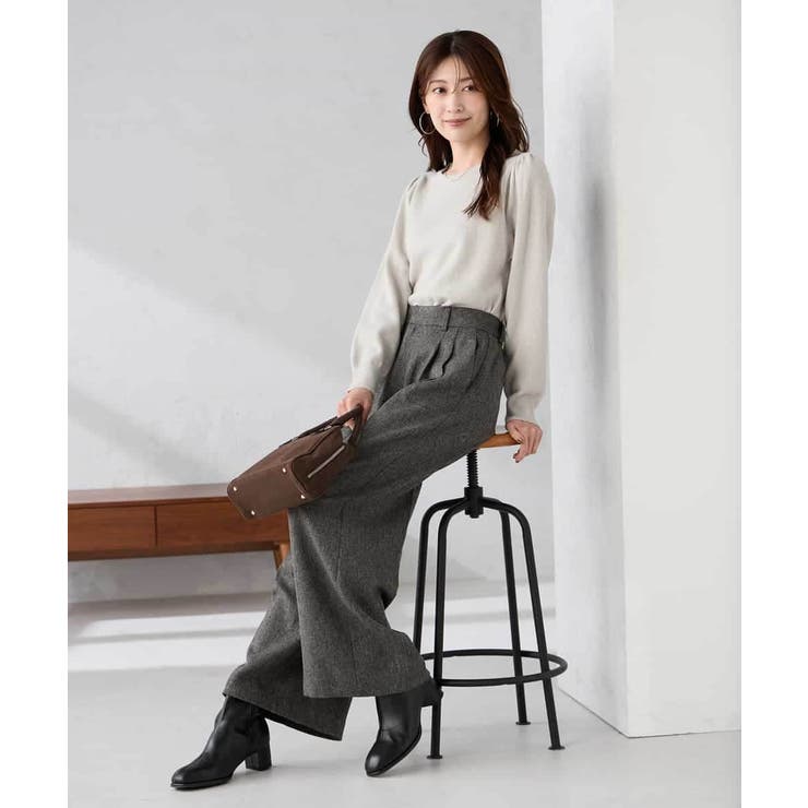 スパンコール混クルーネックニット | a.v.v【WOMEN】 | 詳細画像36 