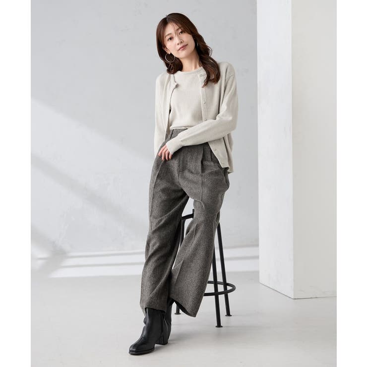 スパンコール混クルーネックニット | a.v.v【WOMEN】 | 詳細画像39 