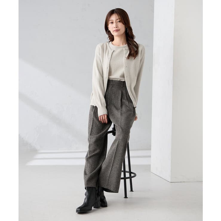 スパンコール混クルーネックニット | a.v.v【WOMEN】 | 詳細画像40 