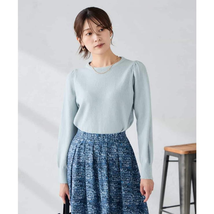 スパンコール混クルーネックニット | a.v.v【WOMEN】 | 詳細画像5 